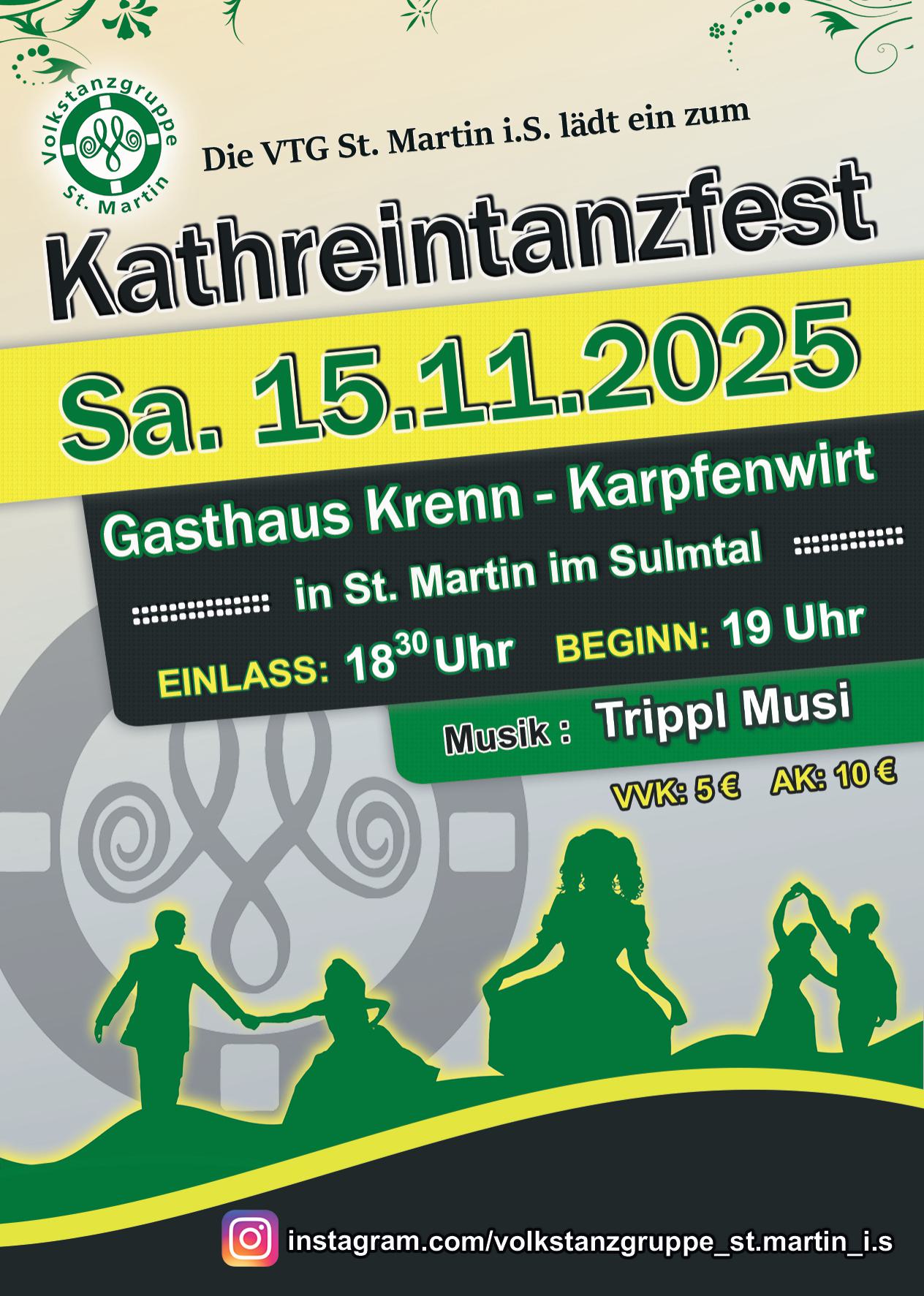 user 13 Plakat Kathreintanz 2025