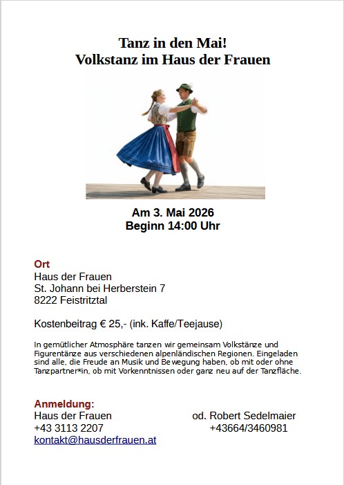 user 13 Volkstanzkaffee Haus der Frauen